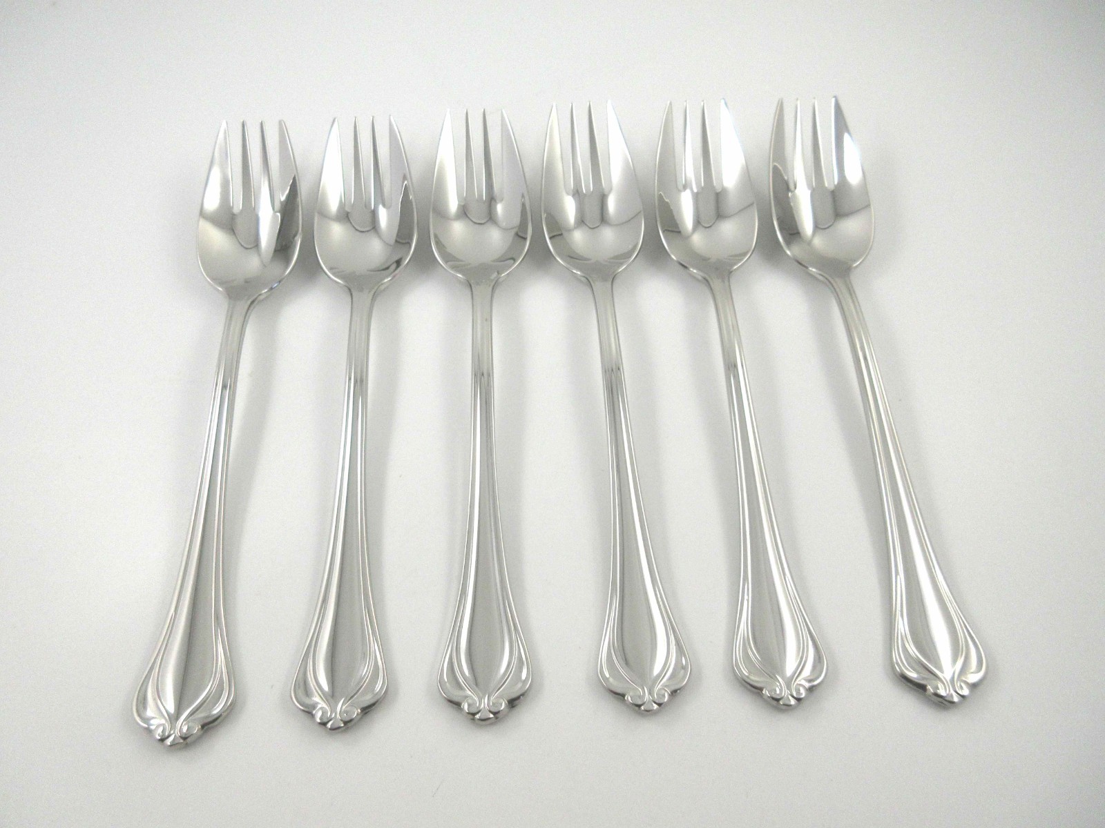 Lenox ALCOTT 6 Sporks Glossy 18/10 Stainless Steel Flatware Vietnam