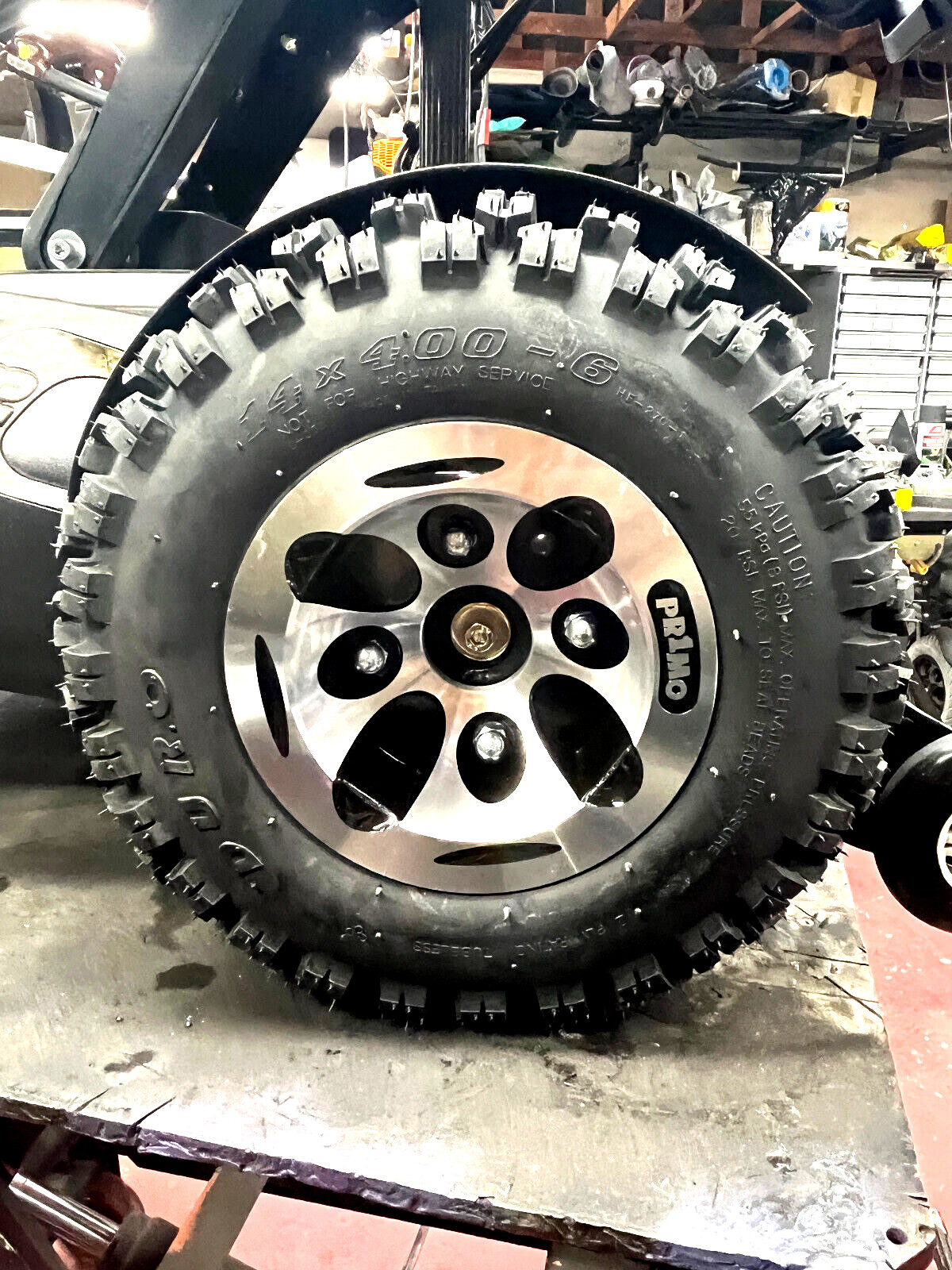 BIG WHEEL QUANTUM QUICKIE AGRESSIVE OFF ROAD FITS ALL MODELS - ONE PAIR COMPLETE