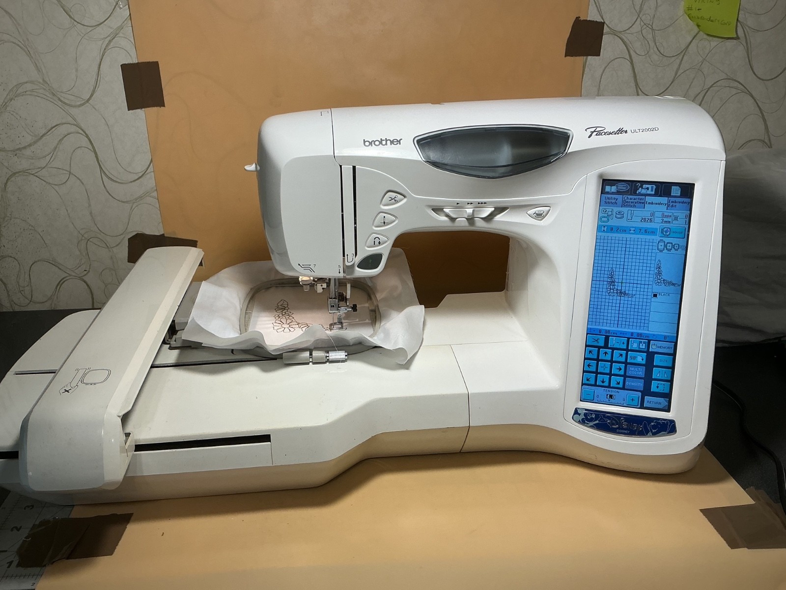 Brother Disney ULT-2002D Computerized Sewing  and Embroidery Machine