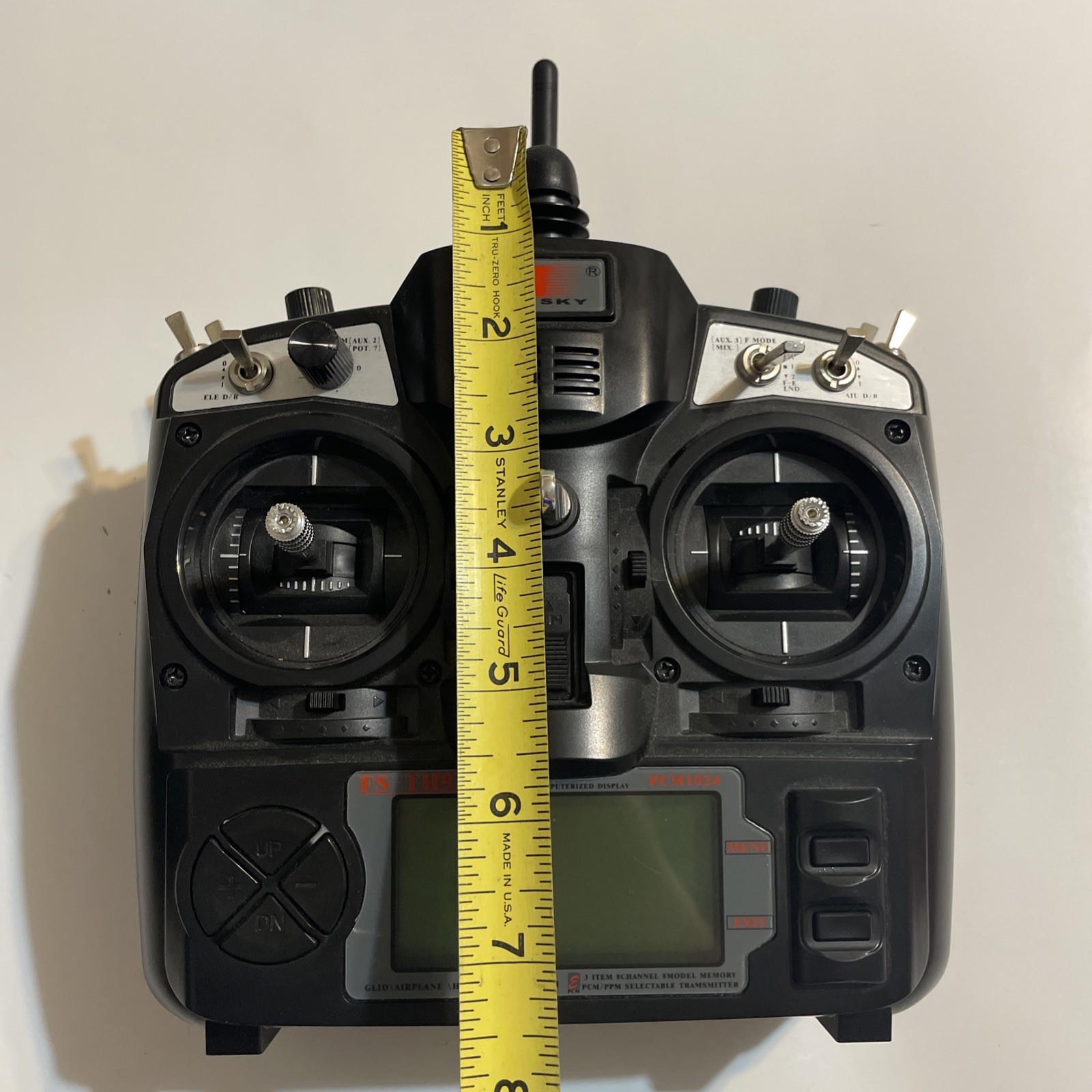Fly Sky Airplane Drone Controller FS-TH9X PCM1024 Transmitter 2.4GHz *read*