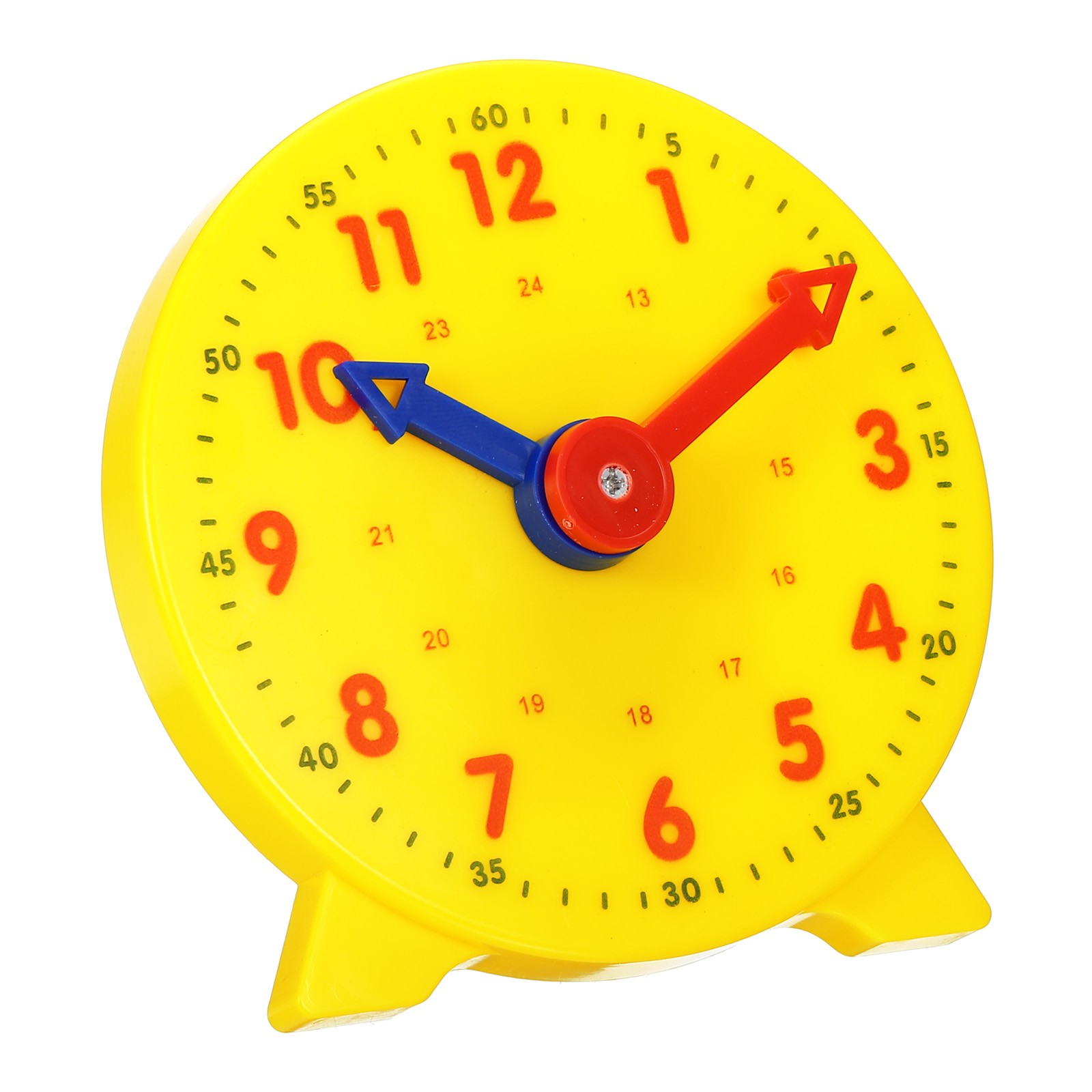 4" Teaching Watch, 24 Hours 2 Motion Indicators Gear for, Yellow