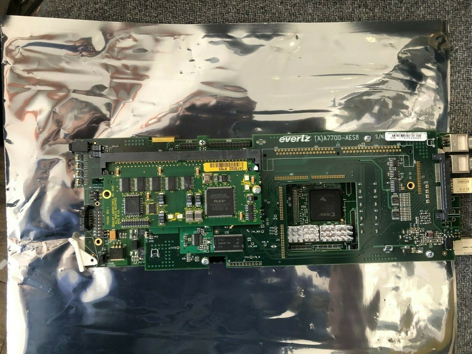 Evertz 7720AD8-DD-HD HD/SD-SDI Audio De-embedder & Dolby-E/AC-3 Decoder Re-embed