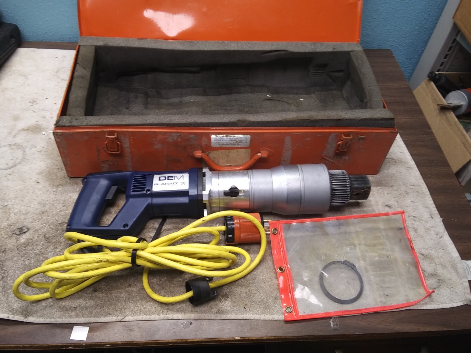 Plarad Electric Torque Wrench DEM 47 TSX 4700nm 3400ftlbs 1 1/2" Drive 220v READ