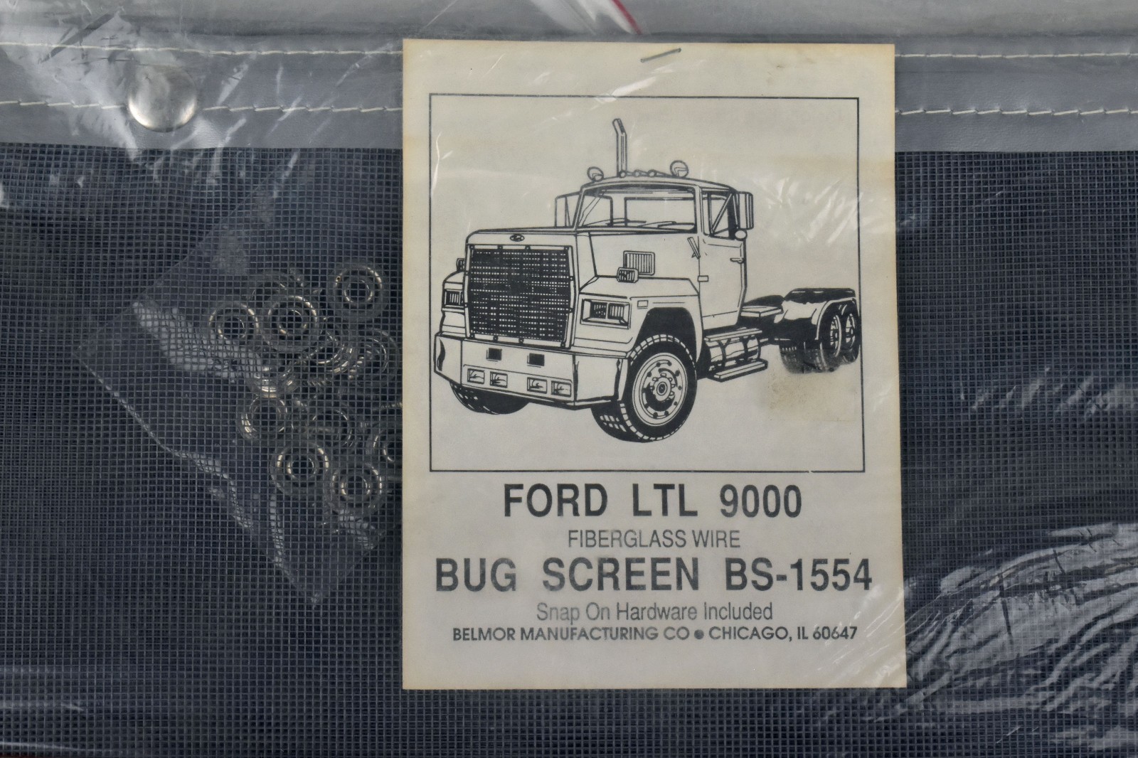 Belmor Ford LTL 9000 Fiberglass Wire Bug Screen Grille Cover BS-1554