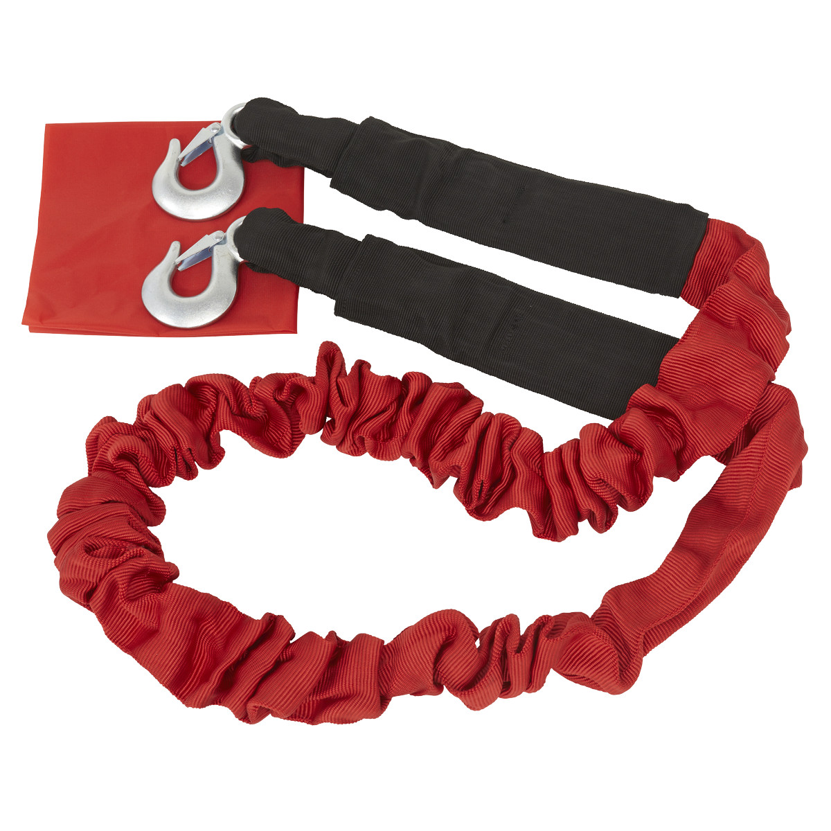 Sealey Tow Rope 5000kg Rolling Load Capacity Heavy Duty Elasticated TH5002