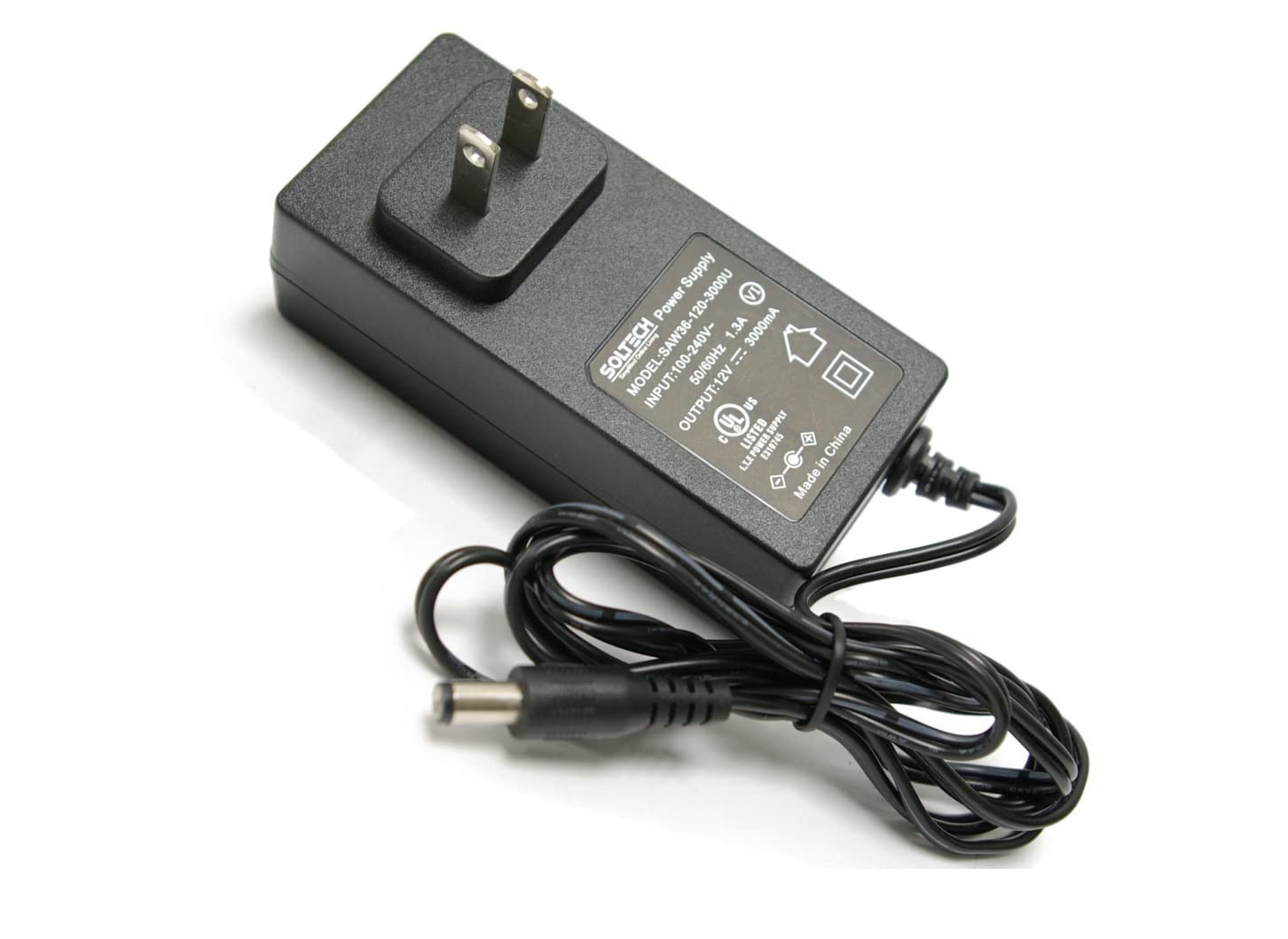 Samsung Wisenet Compatible CCTV Security Camera Power Adapter for DVR, NVR,...