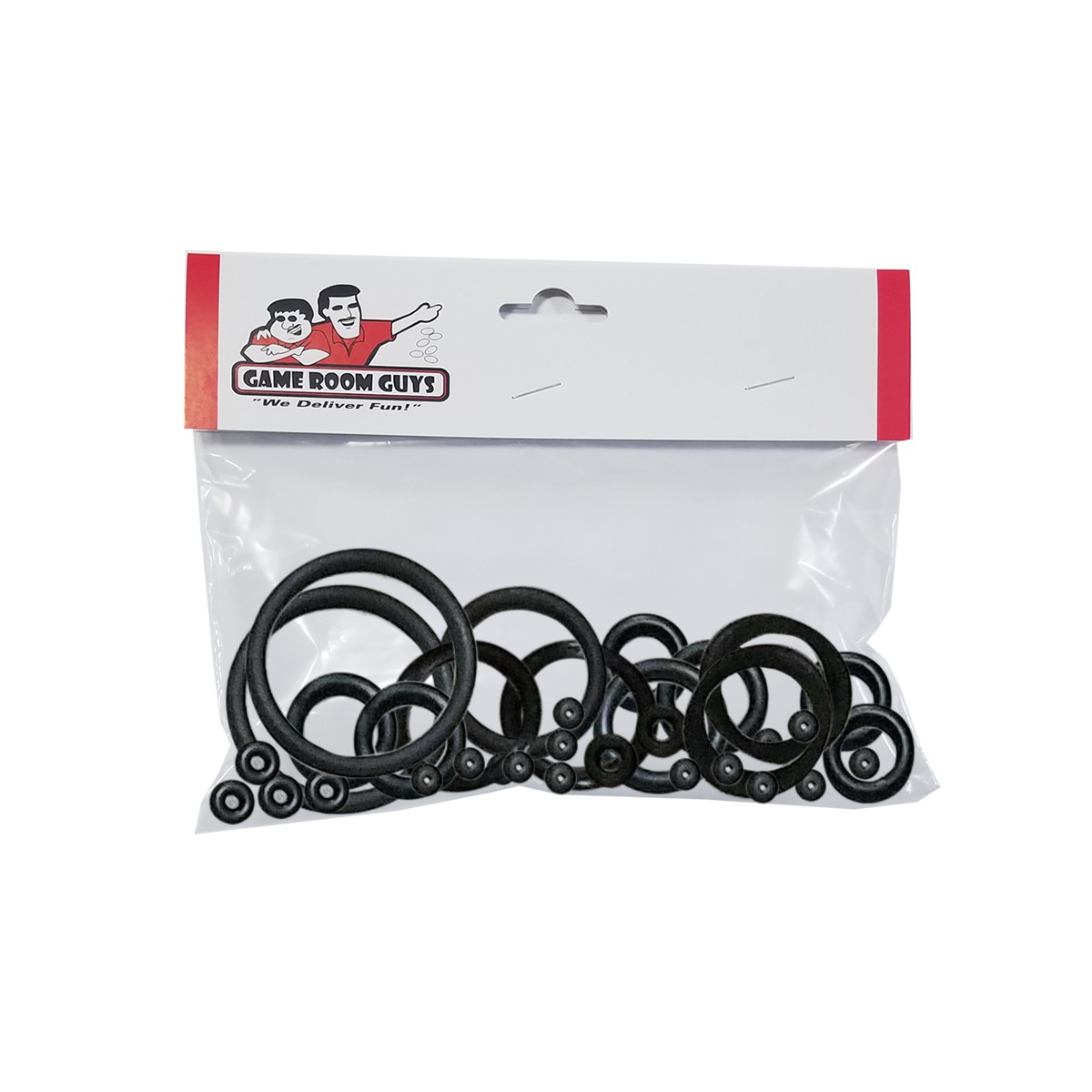Stern Black Knight 'Sword of Rage' Pro Pinball Machine Black Rubber Ring Kit