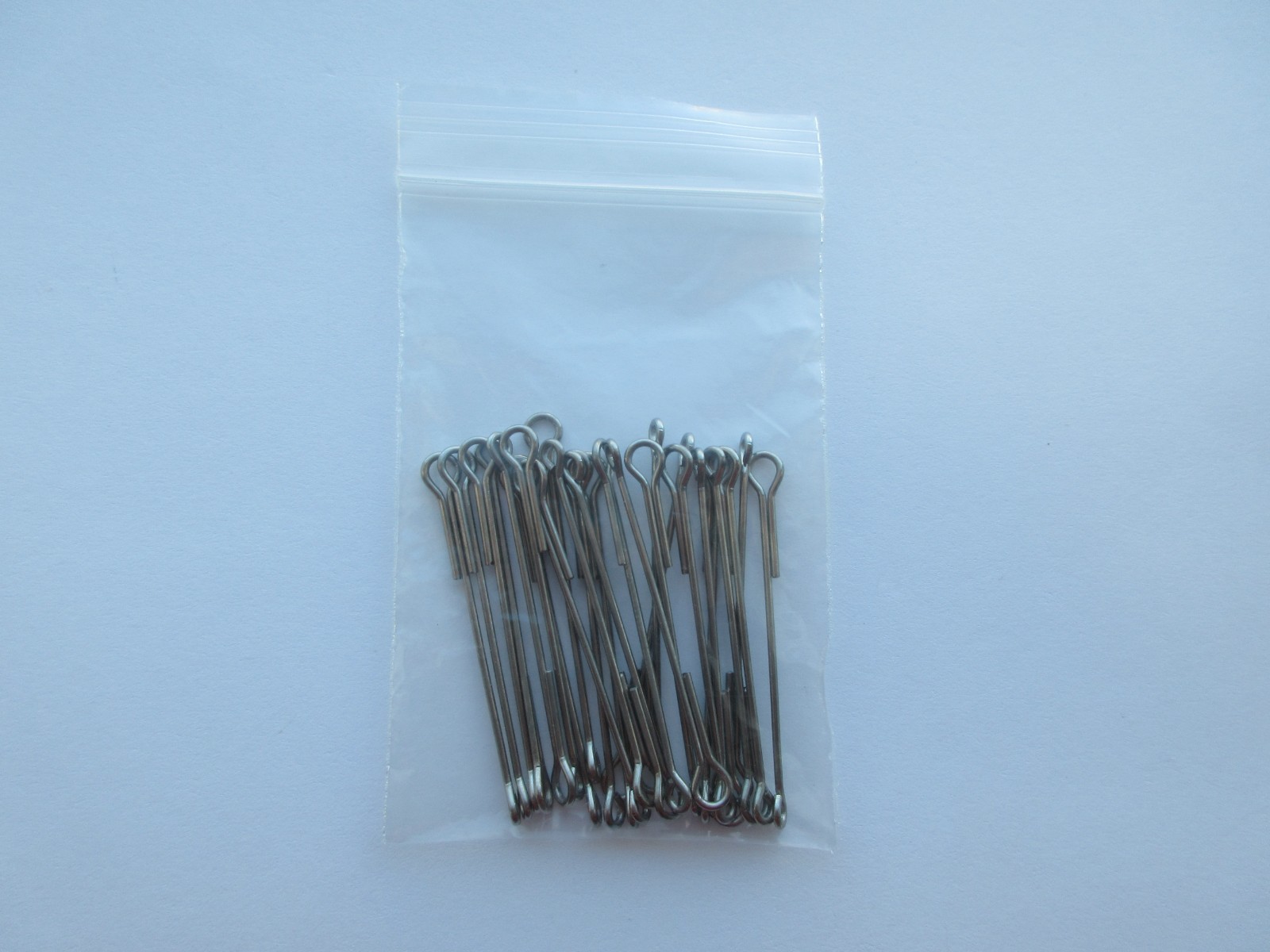 Articulated Shanks 45mm - 50 pcs. - (Stainless Steel)