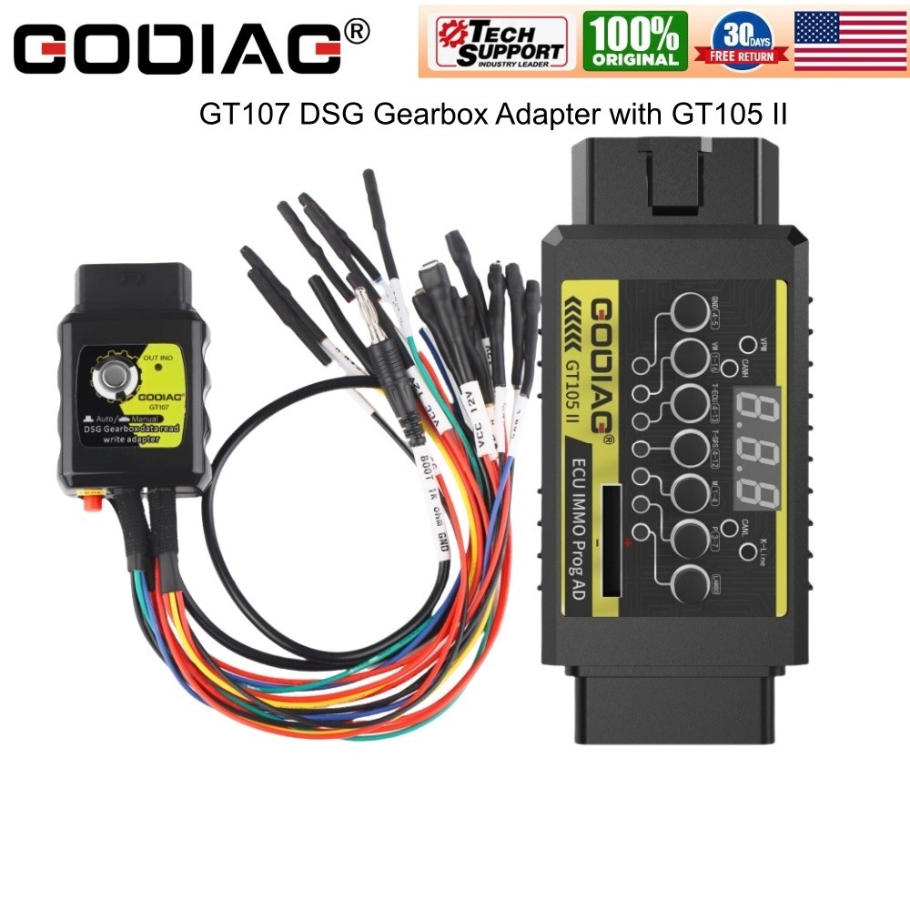 2025 Godiag GT107 DSG Gearbox Data Read/Write Connection Adapter IMMO Kits