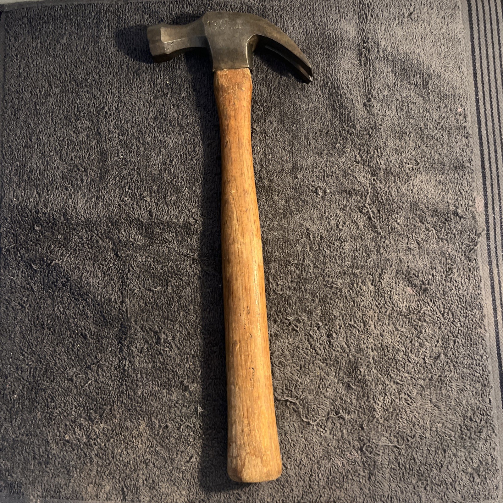 Vtg J.C. Penney 13 Oz Claw Hammer #0026 13" Long