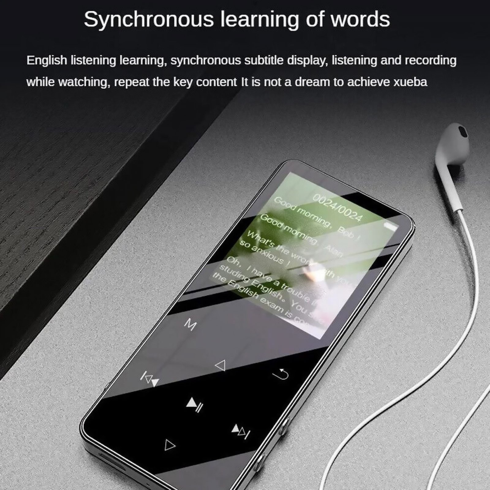 5.0 Bluetooth Lossless Music Audio Recorder Support Quick Charge Technology