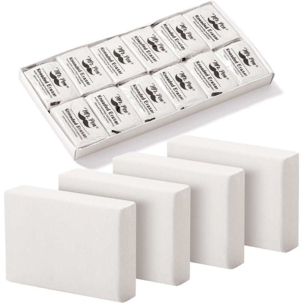 Of course. Here is a detailed product description for a "Kneaded Eraser, 12