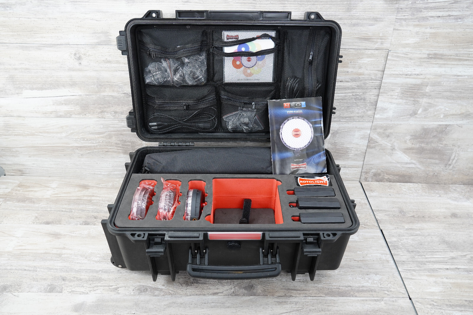 Rotolight Neo 2 - 3 LED Light Kit -  Video/Camera/Photographic NEW OPEN BOX