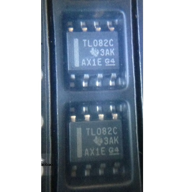 10PCS NEW TL082 IC TI SOP 8 JFET-INPUT OPERATIONAL AMPLIFIERS