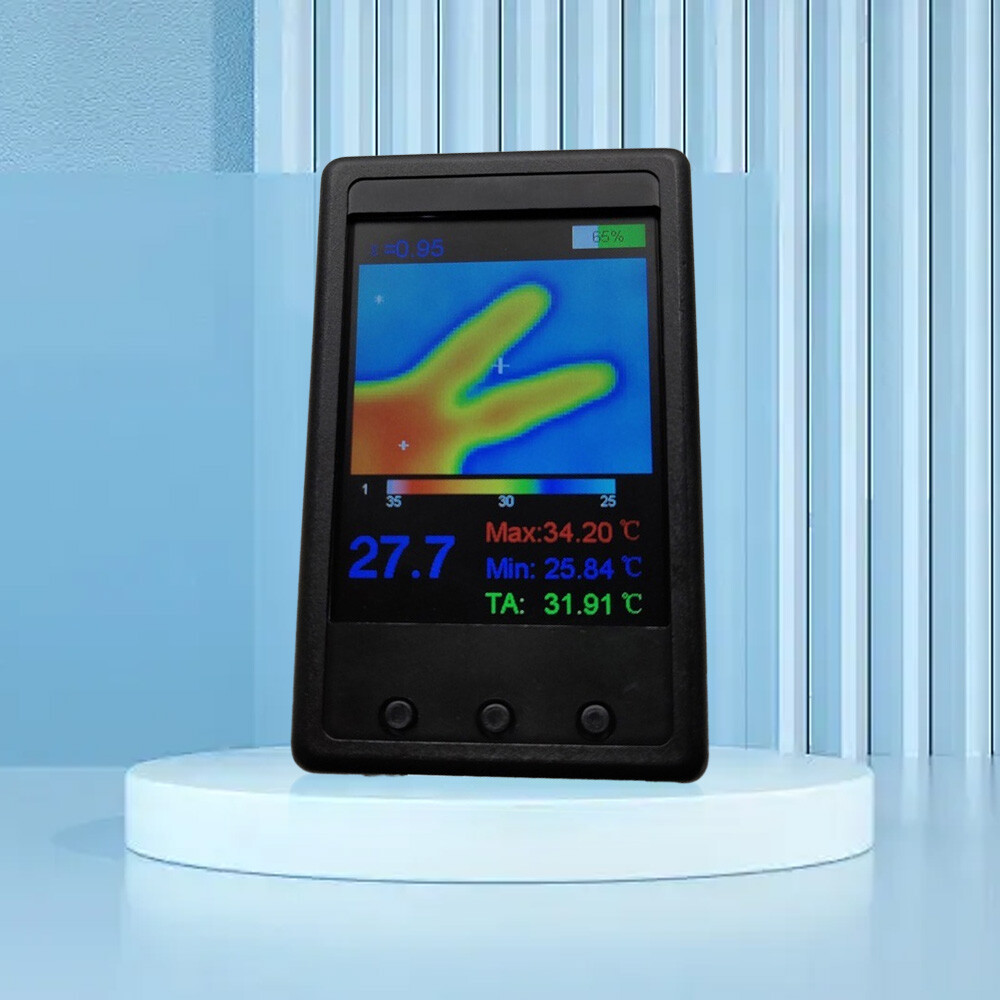 LCD Handheld Infrared Imaging Camera Thermal Imager Temperature Detection Device