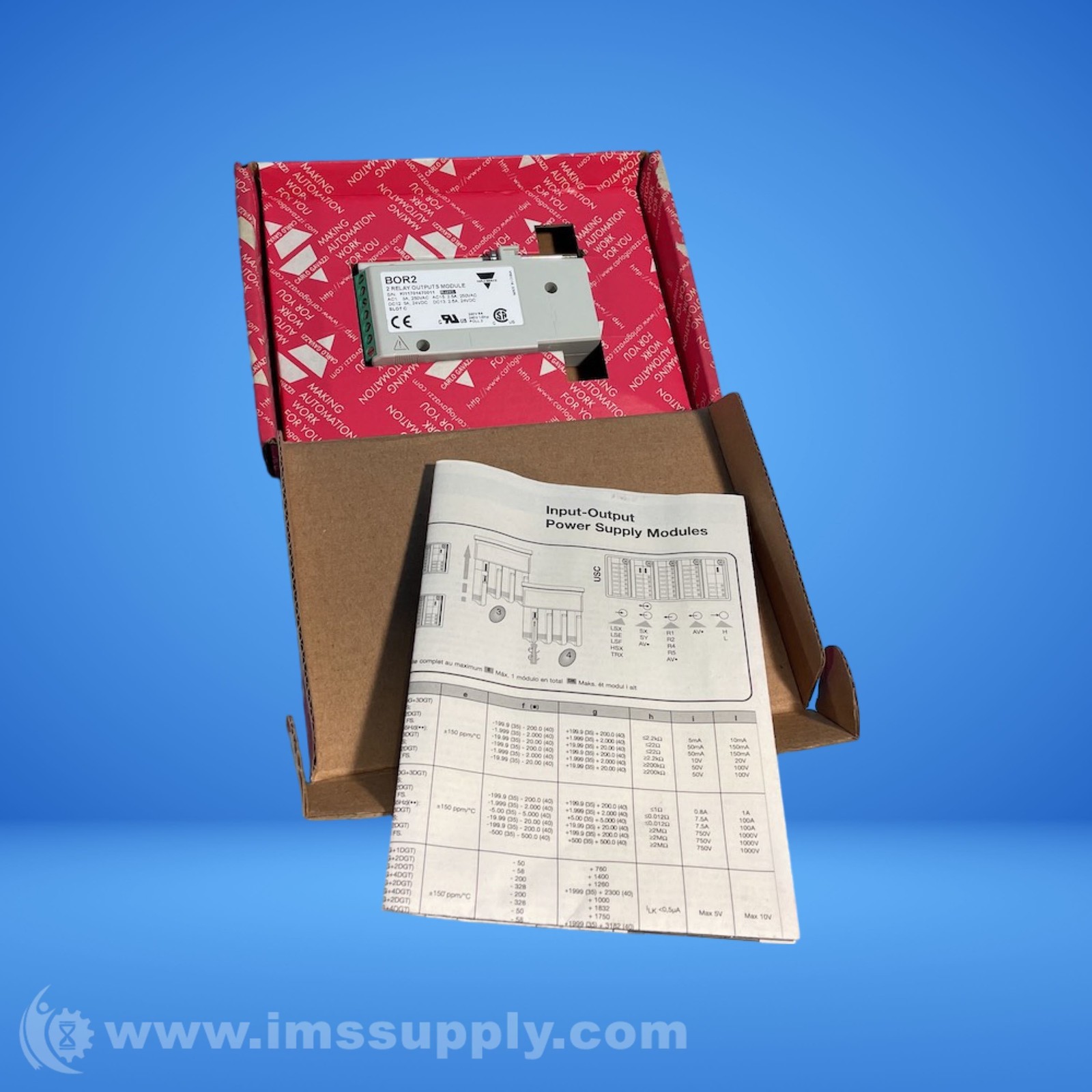 Carlo Gavazzi BO R2 FNFP