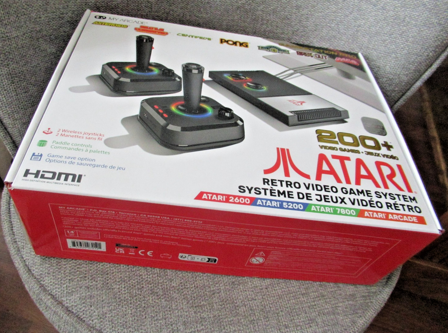 My Arcade Atari Gamestation Pro 200+ Video Games Retro Video Game System