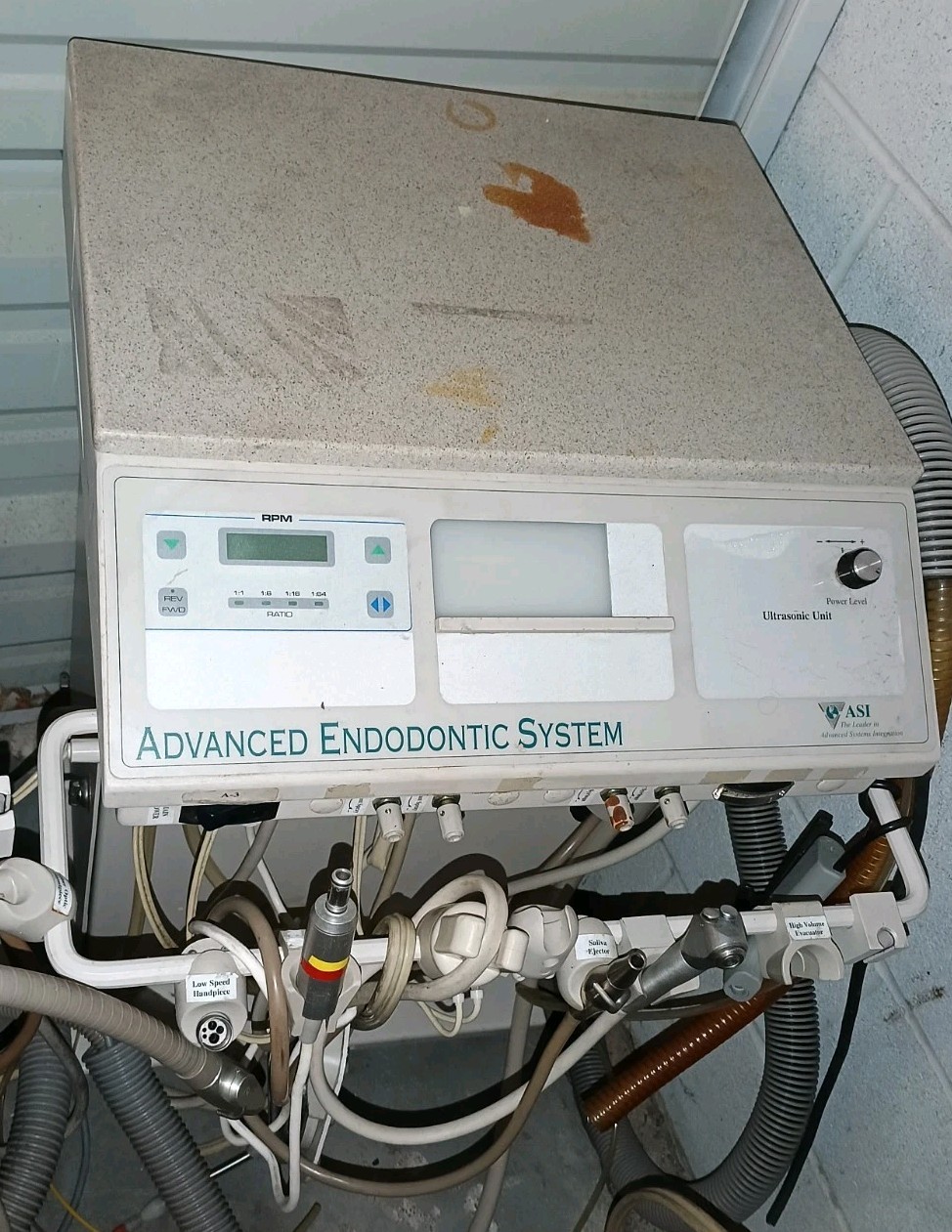 ASI Advanced Endodontic System Dental Delivery Units Untested SOLD AS-IS
