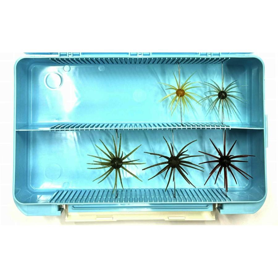 HIDEUP × MEIHO HU-3043NDD Tackle Box HIDEUP BLUE Fishing Lure Case Japan