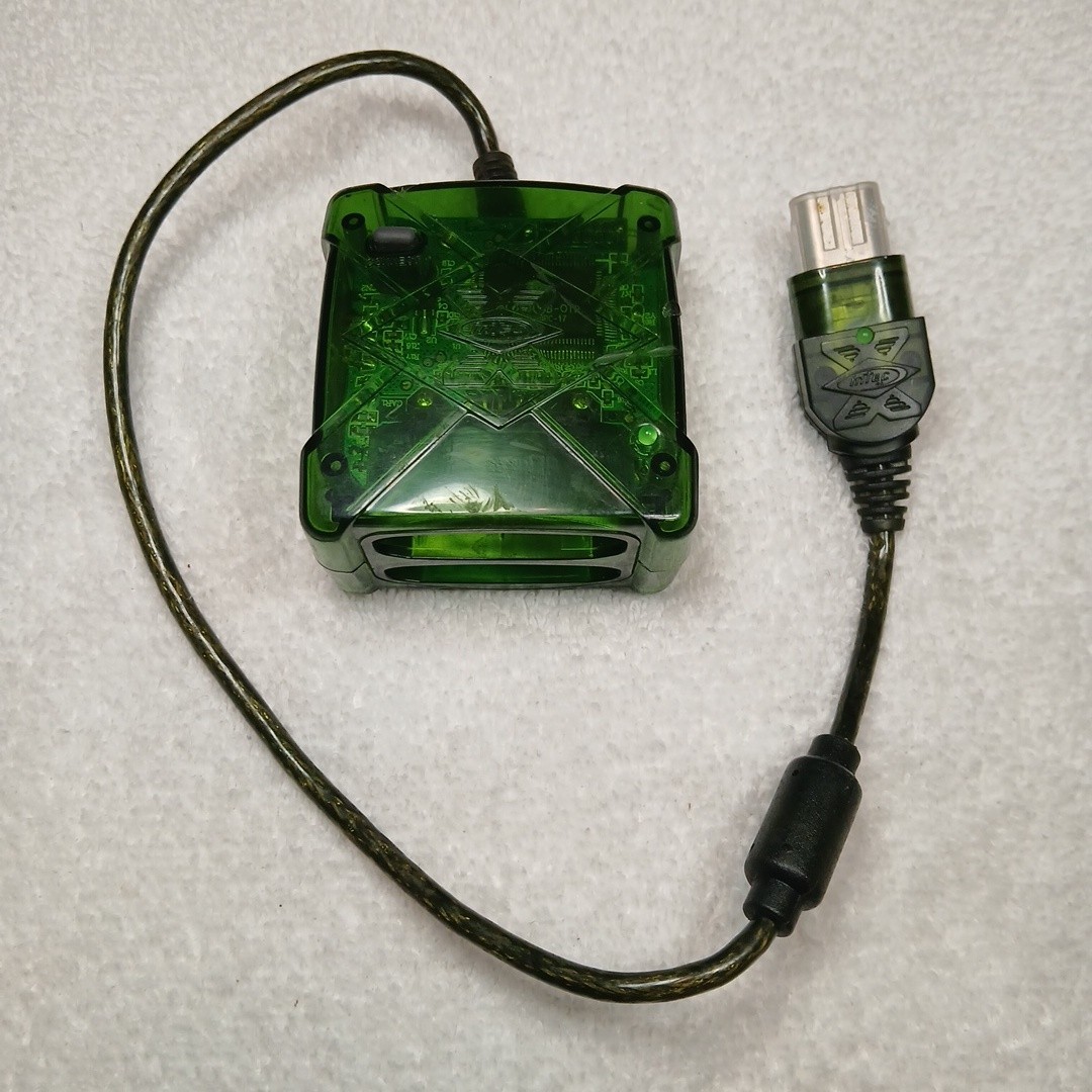 Model XBOX Intec Green for Original Xbox Wireless Controller Adapter Tested Wrks