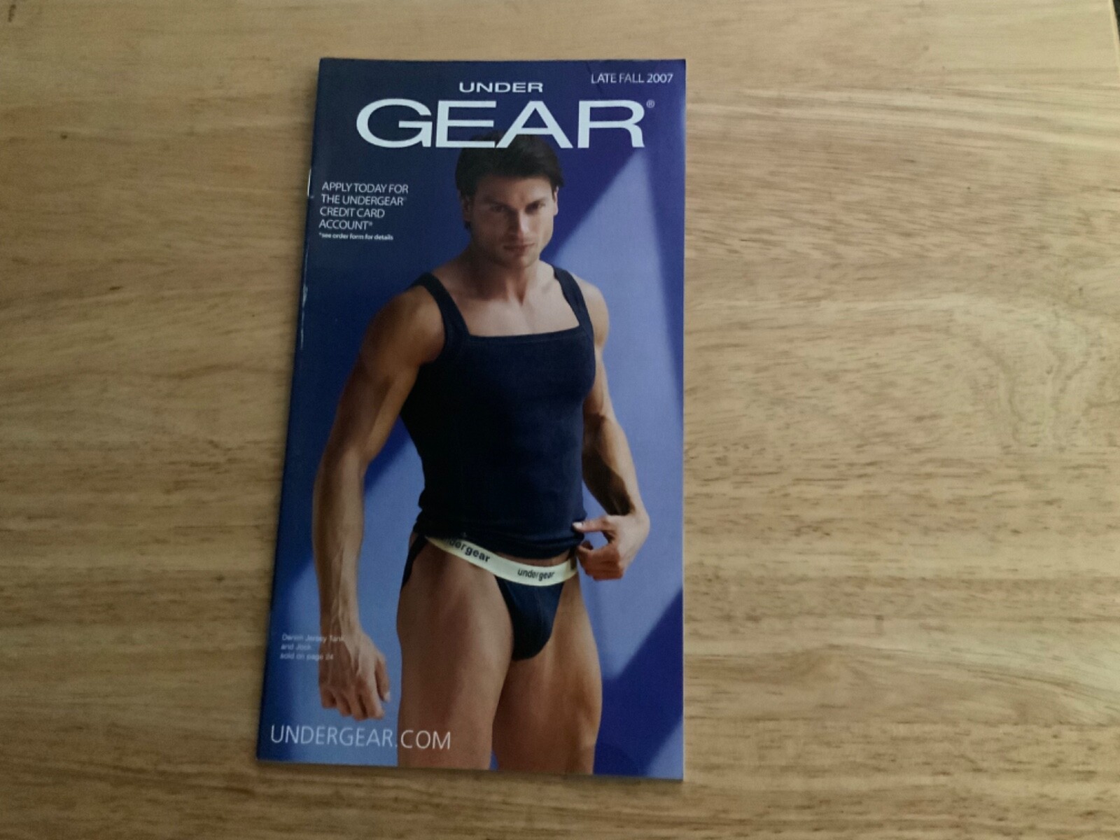 UNDER GEAR LATE FALL 2007 CATALOG FREE SHIPPING