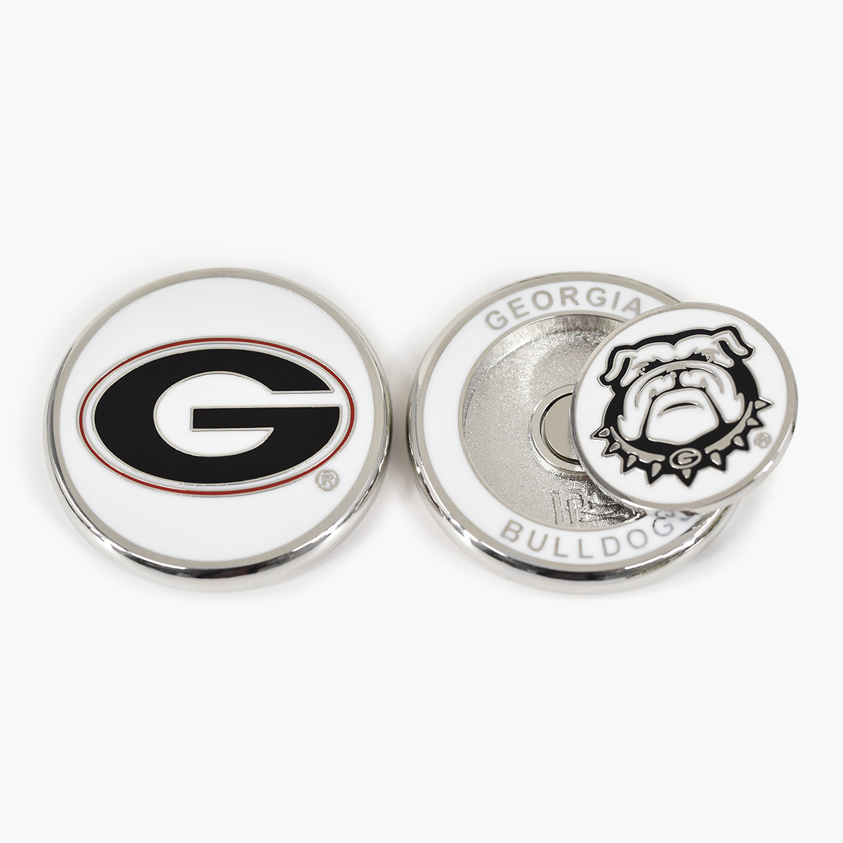 New Unbelievable Georgia Bulldogs Coin w removable Golf Ball Marker