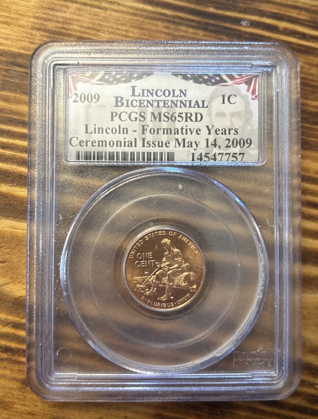 2009 Lincoln Bicentennial Professional PCGS MS65RD Small Cent