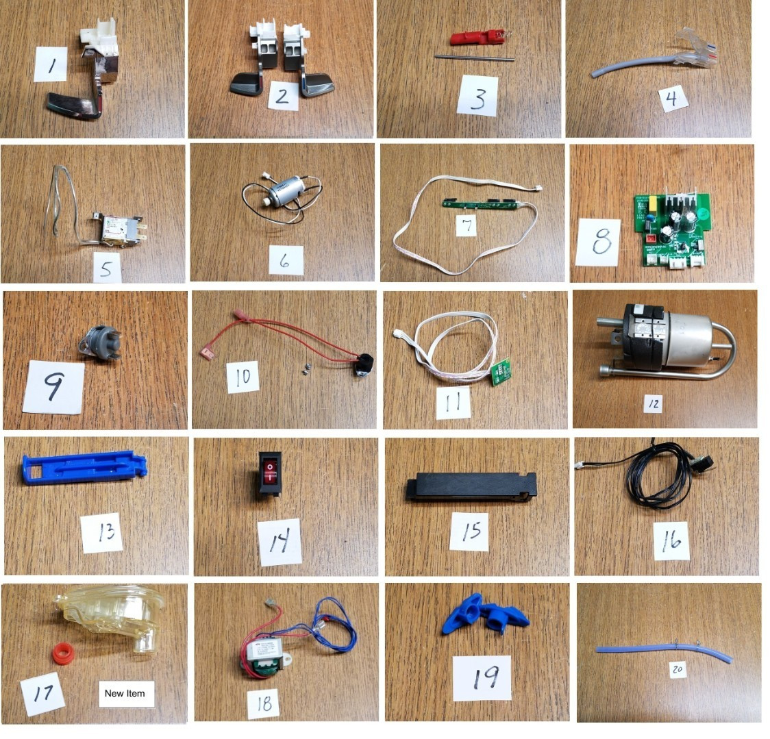Crystal Mountain STF-M2KHK1C Storm Parts - 37 Choices