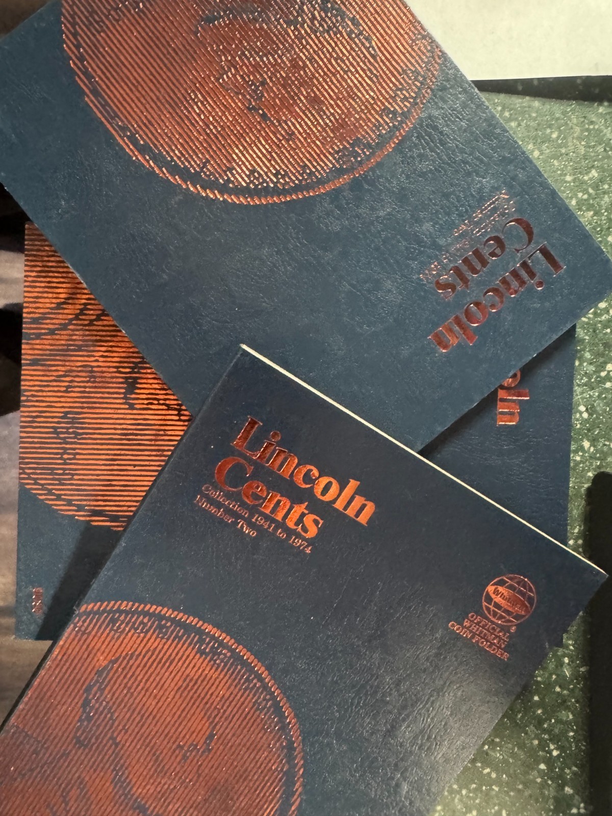 1941-1974 Lincoln cent folder 90 coins