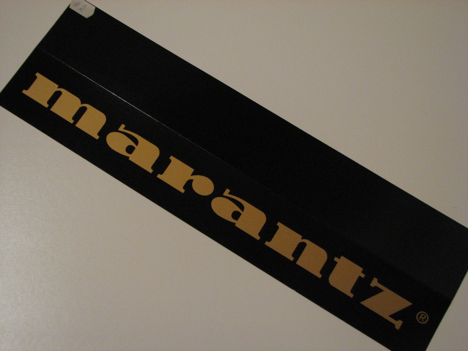 ORIGINAL MARANTZ LOGO # 2