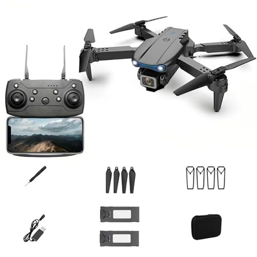 E99 Drone With Camera, Foldable RC Quadcopter Drone,Remote Control Drone Toys