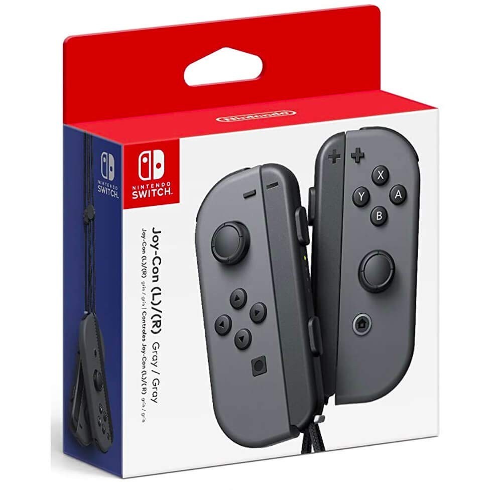 Nintendo Switch Joy-Con (L/R) Wireless Controllers (Gray)