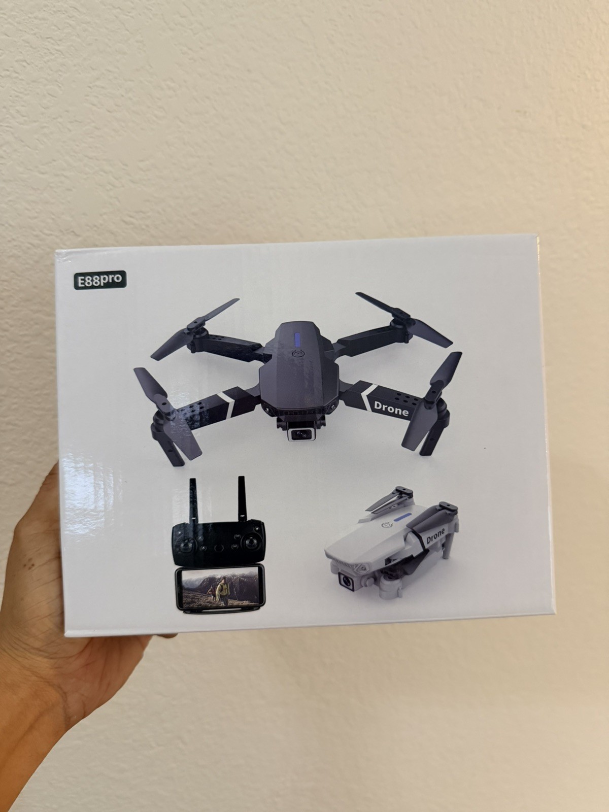 E88 Pro Mini Camera Drone Bundle - NIB