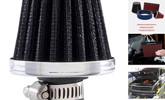 Performance 3991 Black 9mm Breather Filter