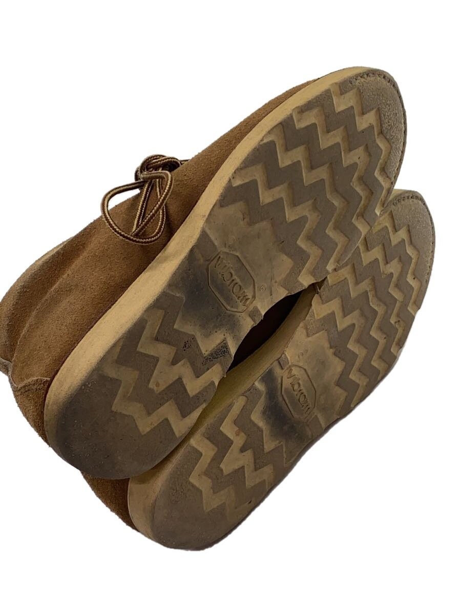 Lace-Up Boots/Us8.5/Beg/Suede 3544
