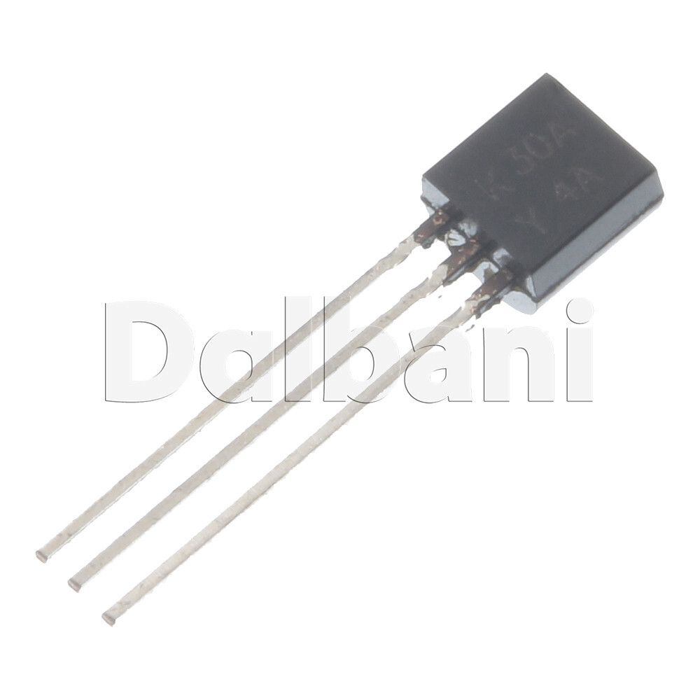 20pcs 2SK30ATM-Y Original New Small Signal 3mA 50V N-Channel Si K30A TO-92 JFET