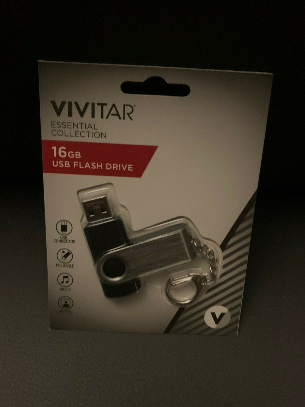 New Vivitar Essential Collection 16GB USB Flash Drive