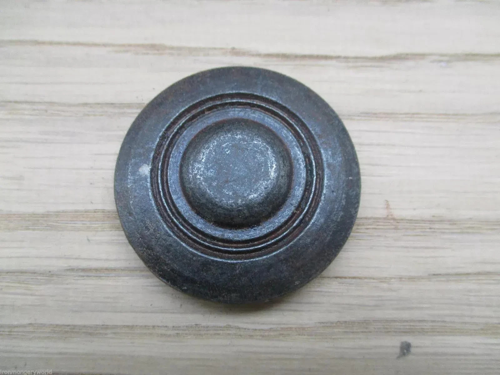 Rustic iron replacement door knocker striking plate stud