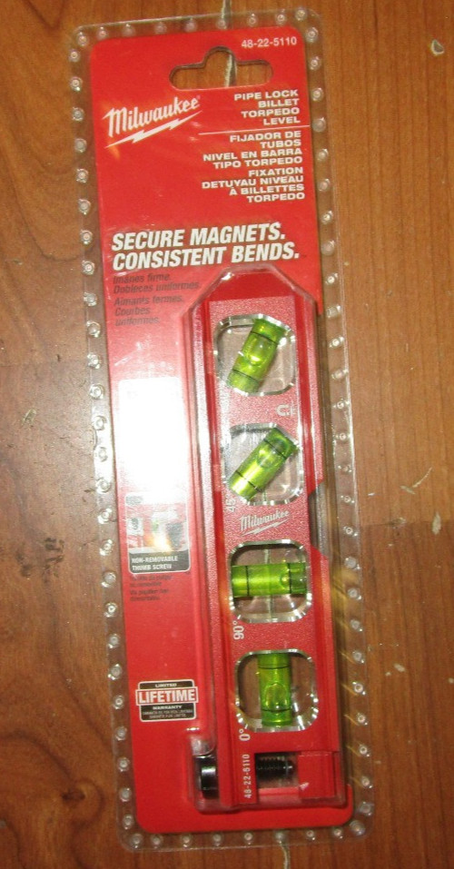 Milwaukee 48-22-5110  Impact Resistant Pipe Lock Billet Torpedo