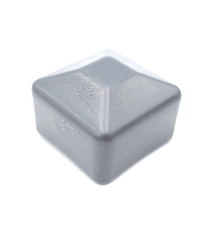 Fence Post Cap 18x18mm Fence Caps Grey - Post Cap Pyramid Square
