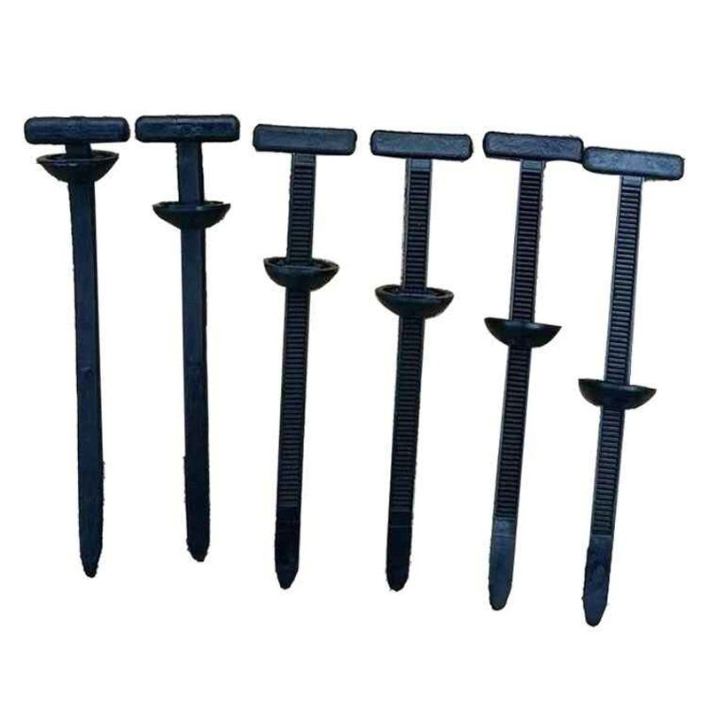 Cable Ties Buckle Set Kit Clamps Nylon Universal Self-Locking Ties Holder Black