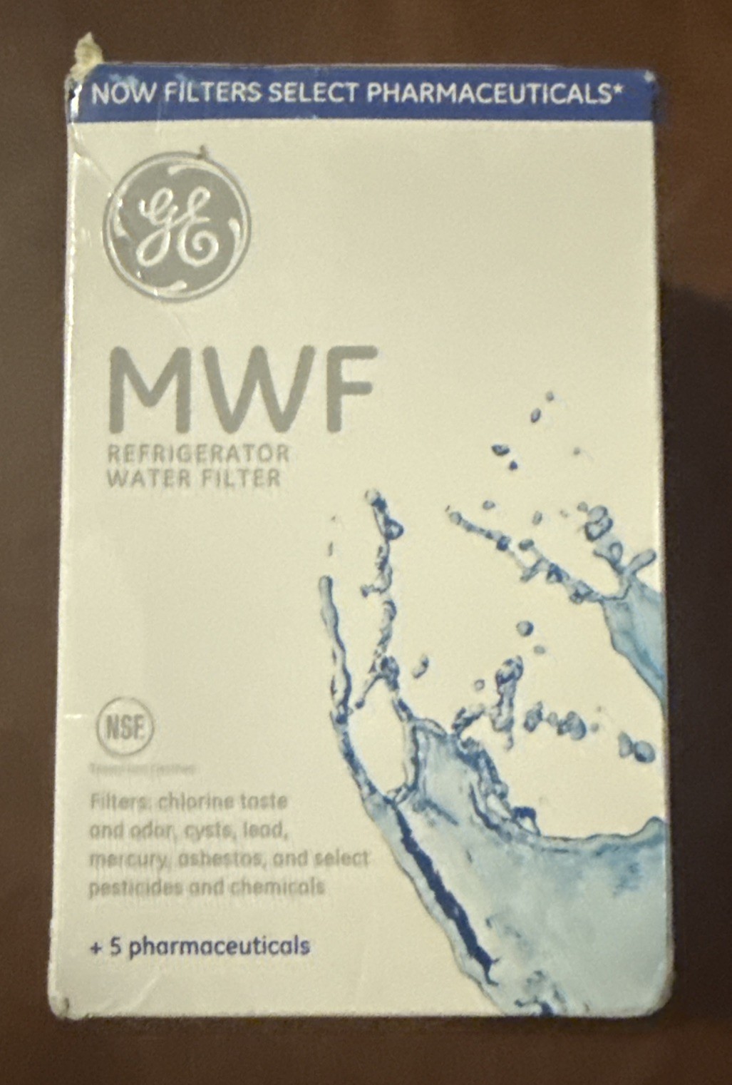 Genuine GE Appliances MWF Replacement Refrigerator Water Filter Sealed