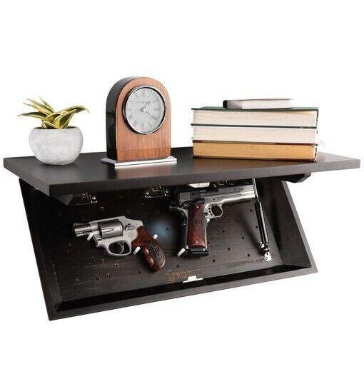 Hidden Safe Covert Storage Shelf Hidden Box Jewelry Money Gun Lock Magnetic Home