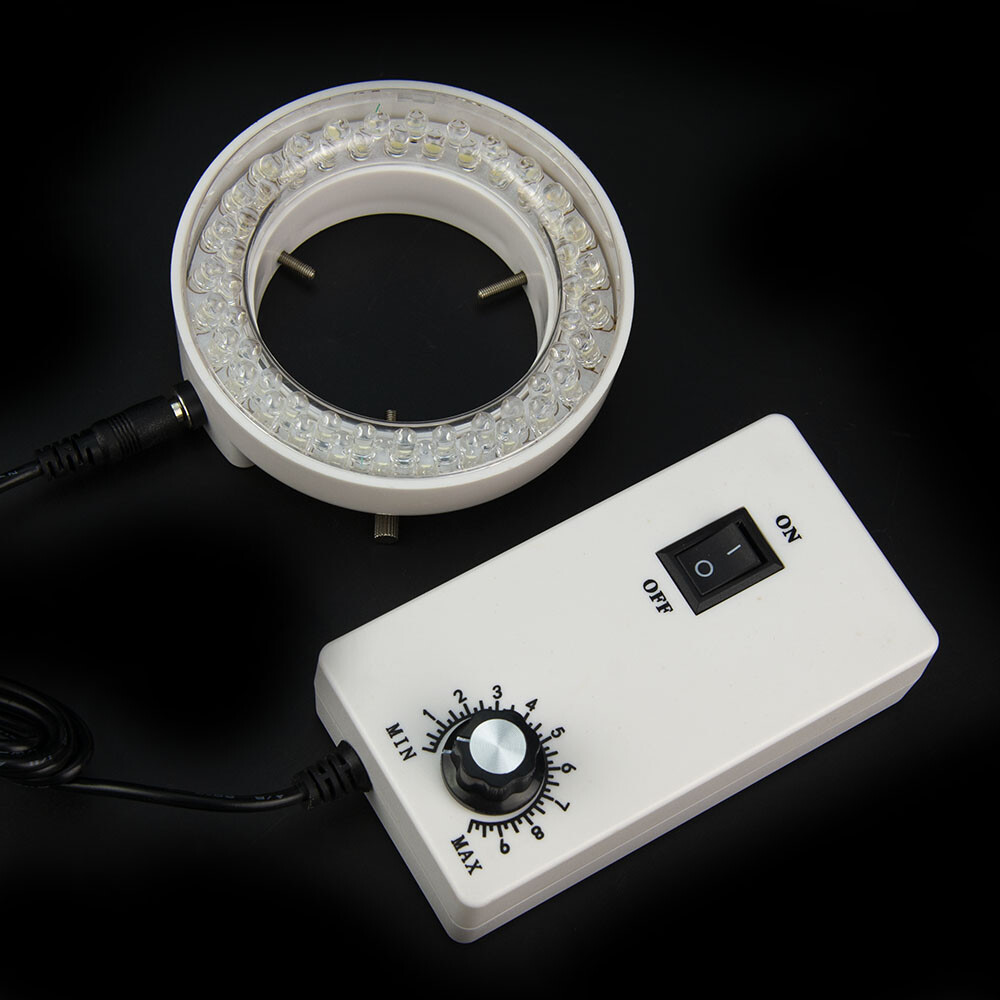 56 LED Light Microscope Ring Lamp 60mm Inner Diameter Microscope Light Source