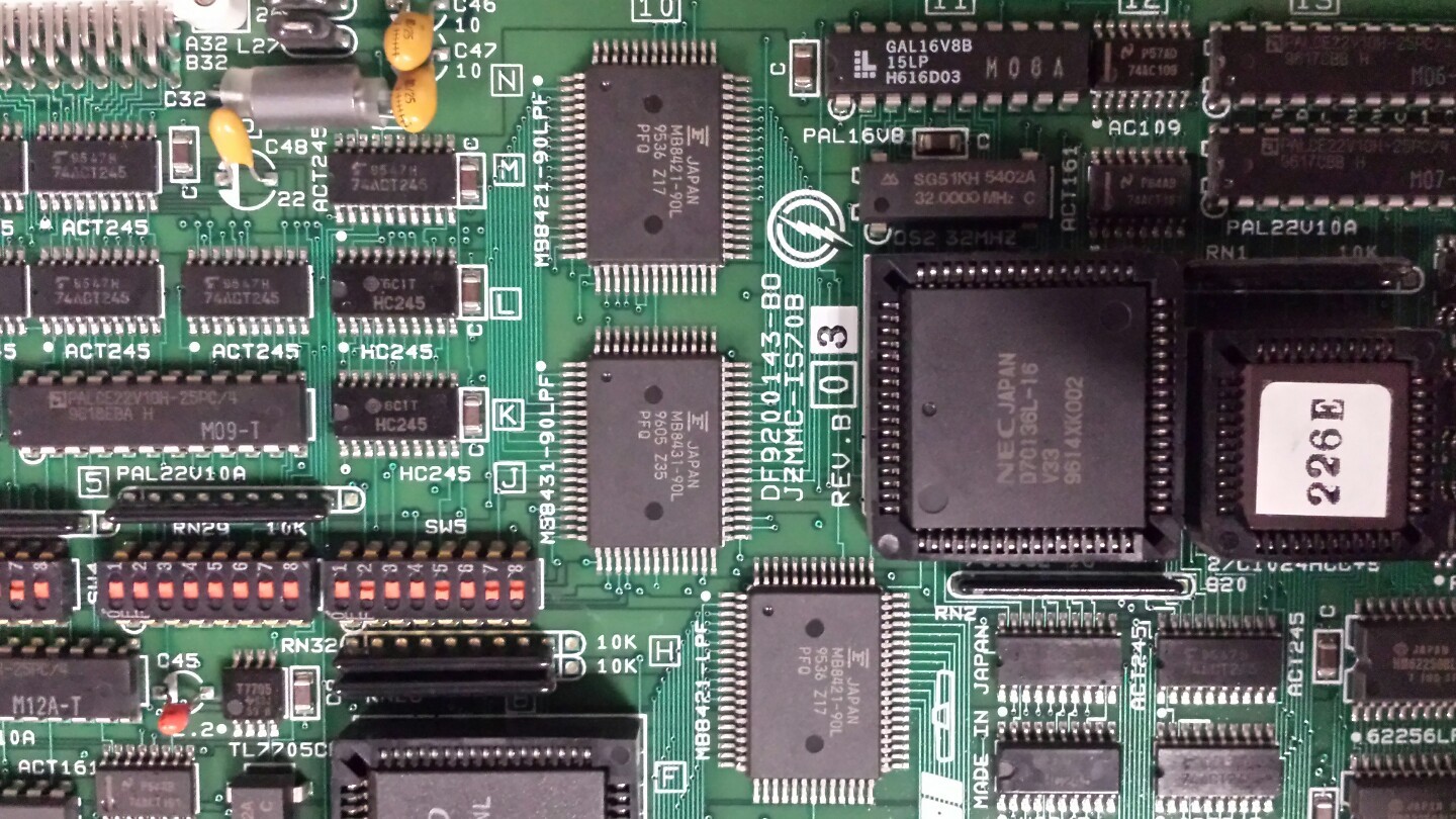 Fuji IS70B Servo Control Board