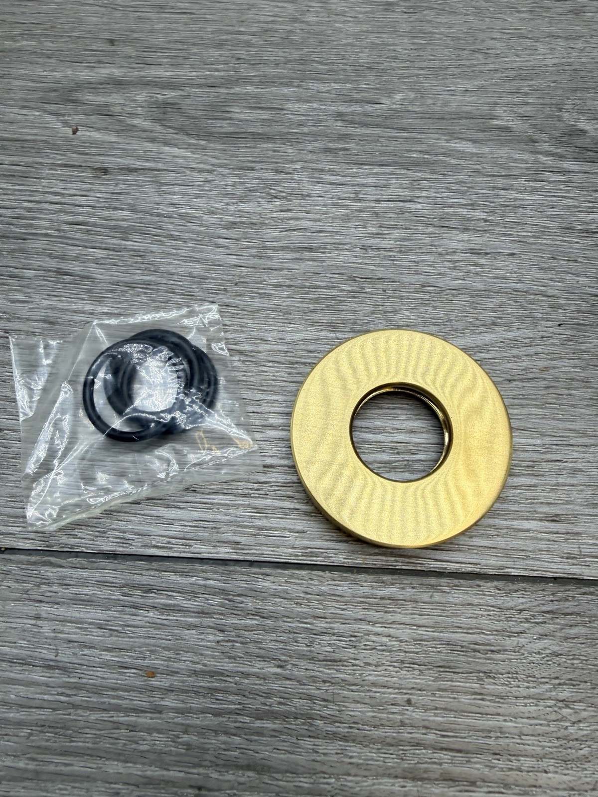 Jaclo 6015-SB Contempo Escutcheon for 1/2" Showerarms Satin Brass