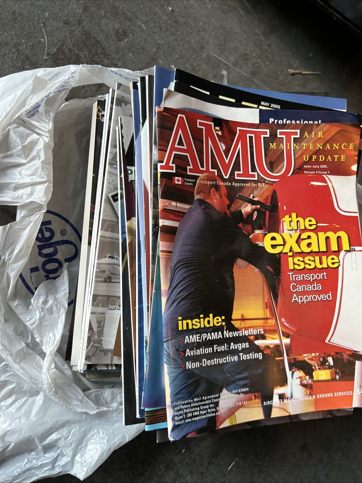 Lot Of Issues Of Aircraft Maintenance Technology Magazine