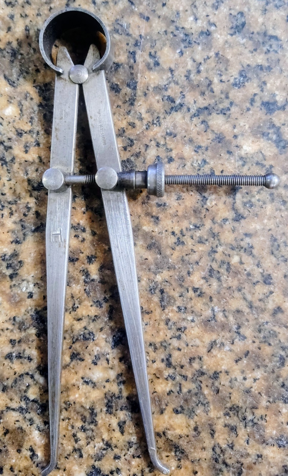 🗽 VINTAGE JAMSON MFG 6" DIVIDER WITH QUICK NUT MACHINIST/ TOOLMAKER