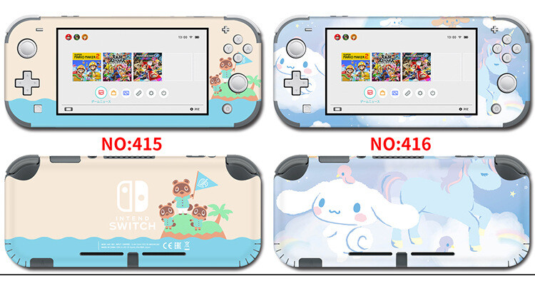 Vinyl Decal Skin Sticker Protector for Nintendo Switch Lite Animal Crossing