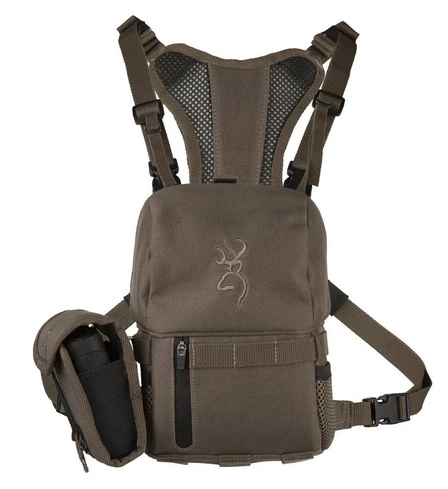 Browning Speed Bino Hub Major Brown W/Rangefinder Case - 12987